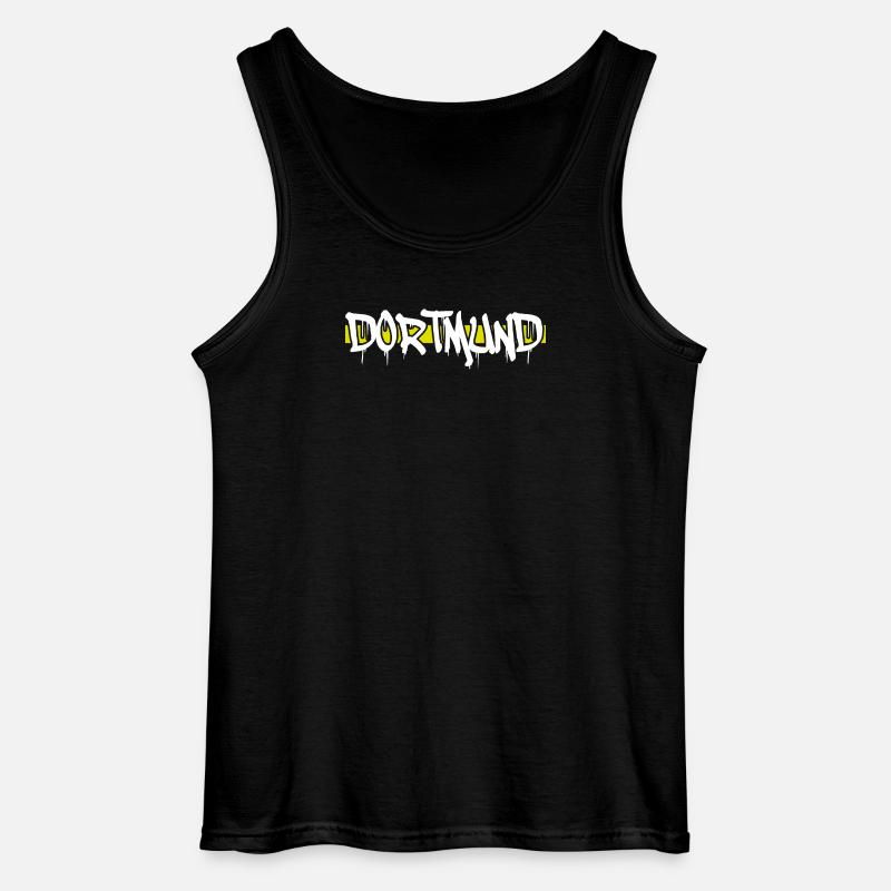 Dortmund - Gildan Männer Tank Top - Schwarz