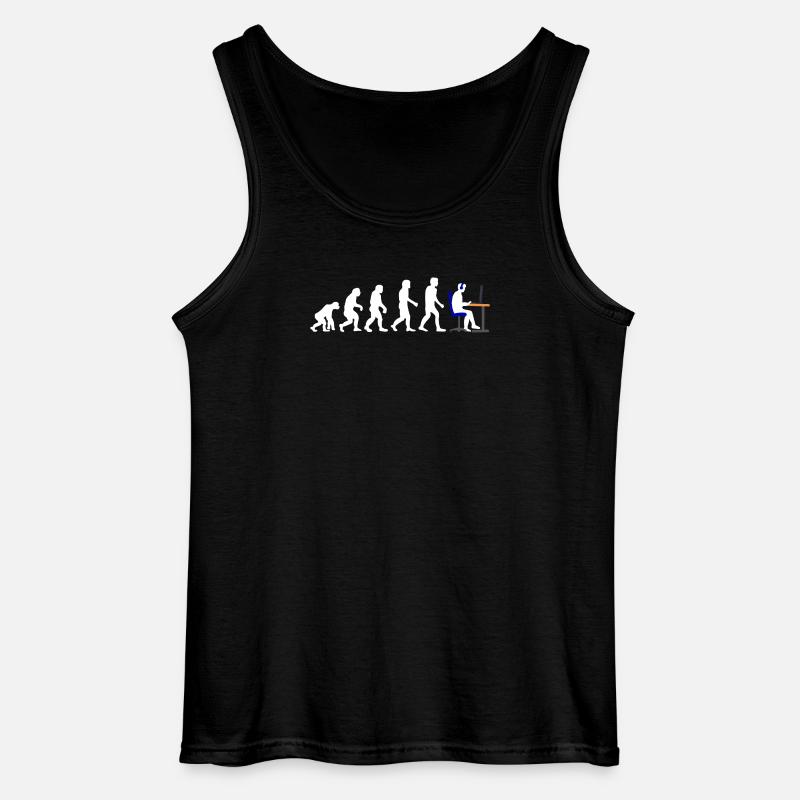 Gamer Evolution - Gildan Männer Tank Top - Schwarz