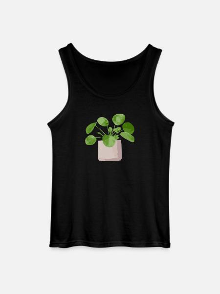 pilea - Débardeur Gildan Homme - noir