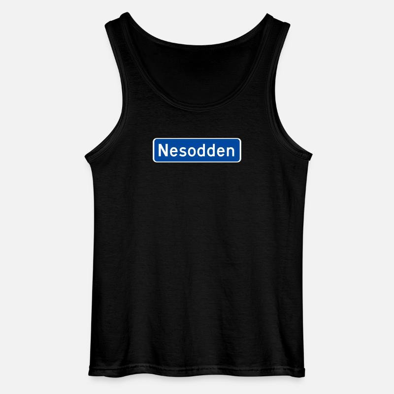 Die Nasenspitze - Gildan Männer Tank Top - Schwarz