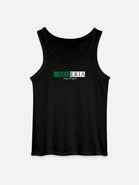 Algerien Meine Herkunft - Gildan Männer Tank Top - Schwarz