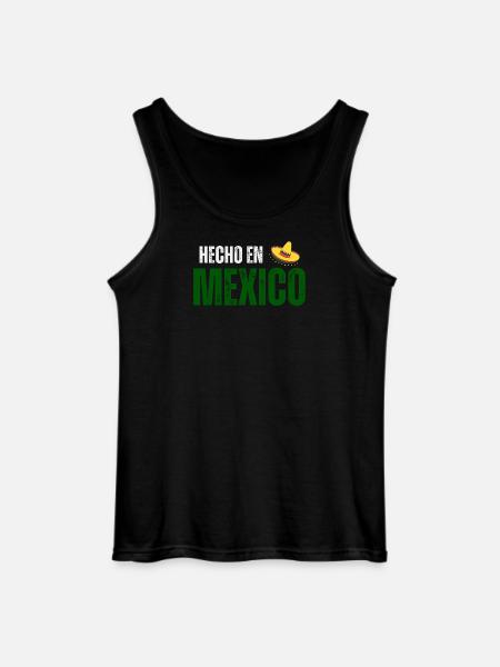 Made in Mexico, Mexican pride - Gildan Men’s Tank Top - black