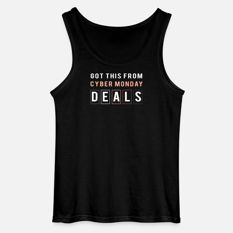 Cyber Monday Kaufrausch - Gildan Männer Tank Top - Schwarz