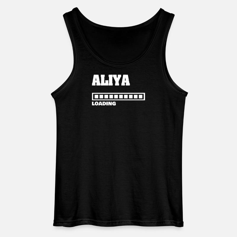 Geburt Aliya - Gildan Männer Tank Top - Schwarz