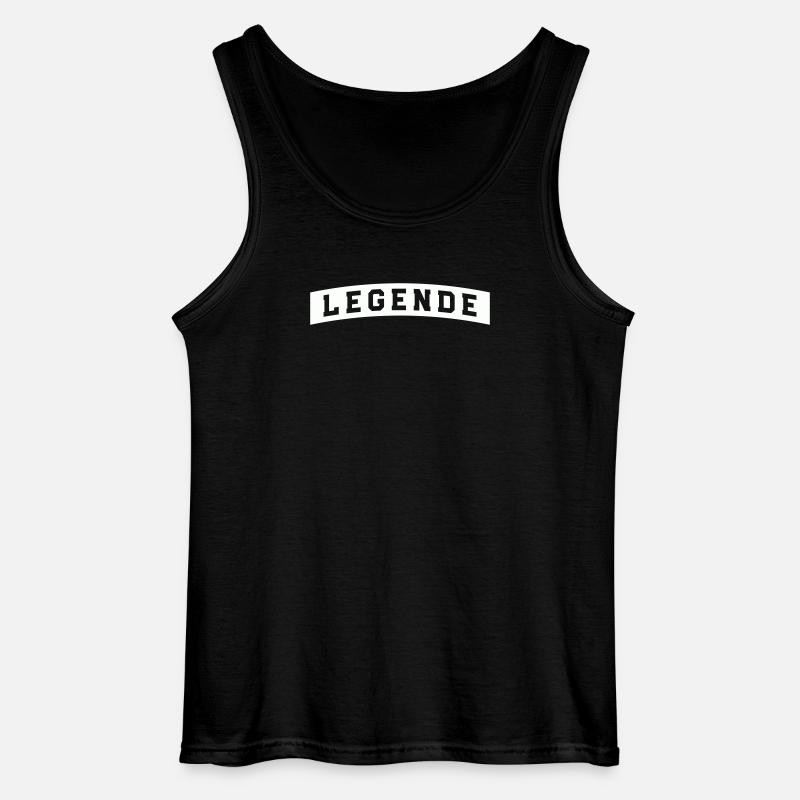 legende - Gildan Männer Tank Top - Schwarz