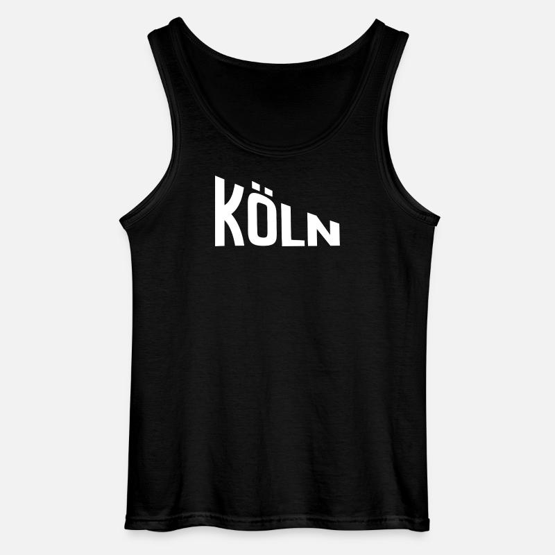 Köln - Gildan Männer Tank Top - Schwarz