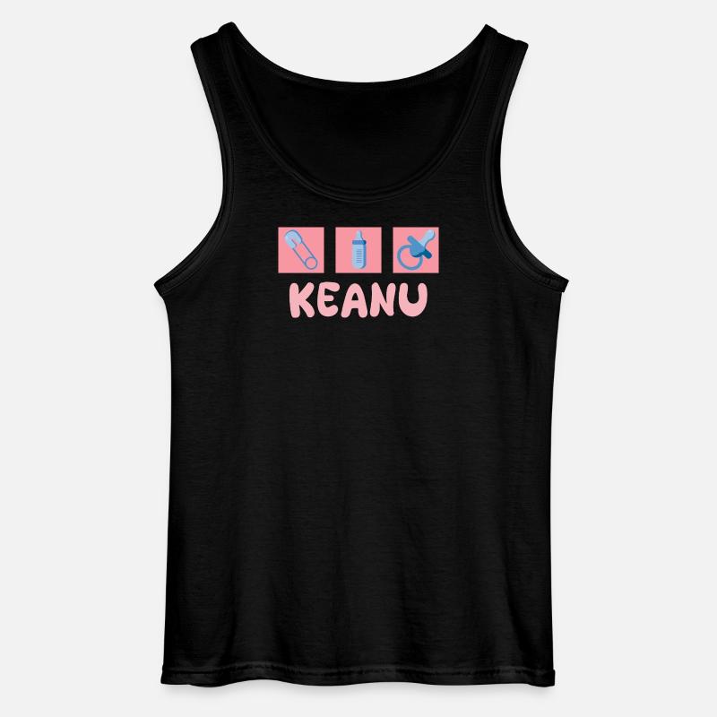 Keanu - Gildan Männer Tank Top - Schwarz
