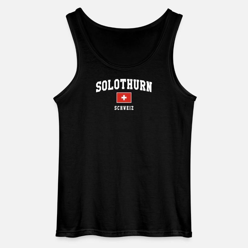 Solothurn - Gildan Men’s Tank Top - black