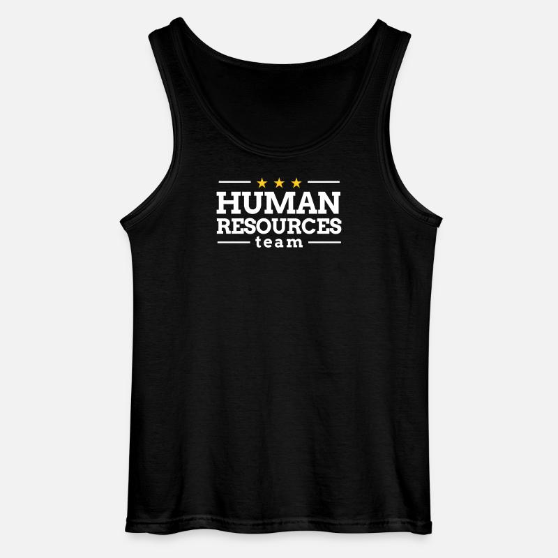 Personalabteilung - Gildan Männer Tank Top - Schwarz