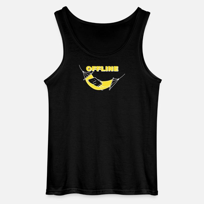 OFFLINE - Gildan Männer Tank Top - Schwarz