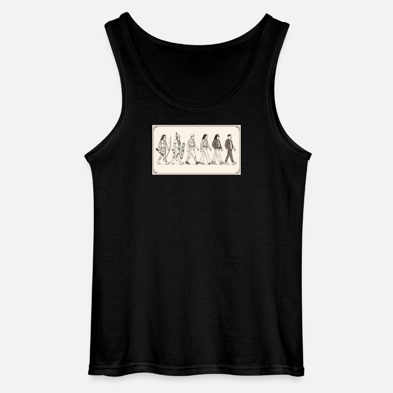 Moluccan evolution by s2soon - Gildan Men’s Tank Top - black