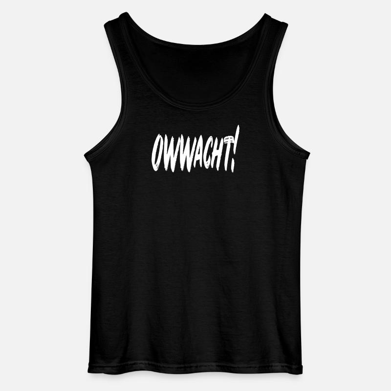 Owwacht! - Gildan Männer Tank Top - Schwarz