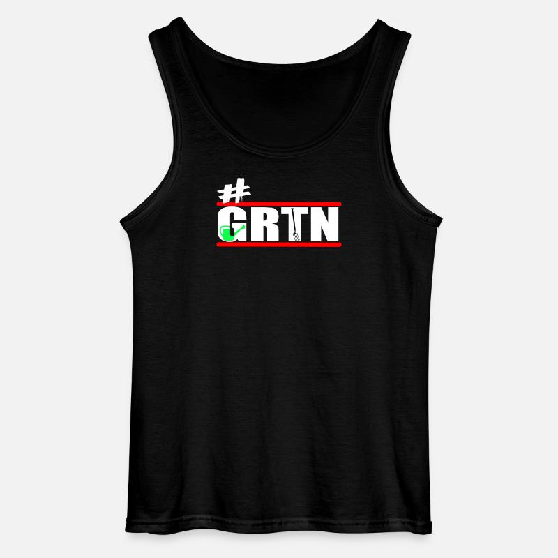 Garten - Gärtner - Gärtnern - GRTN  - Gildan Männer Tank Top - Schwarz
