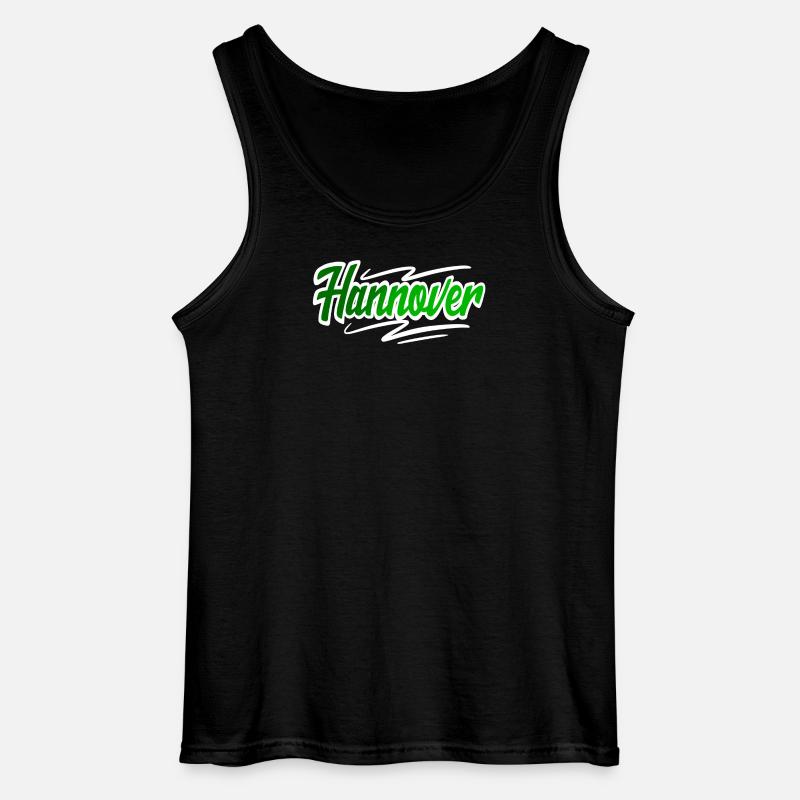 Hannover - Gildan Männer Tank Top - Schwarz