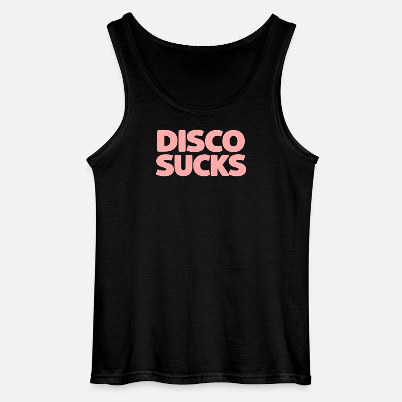 Disco ist - Gildan Männer Tank Top - Schwarz