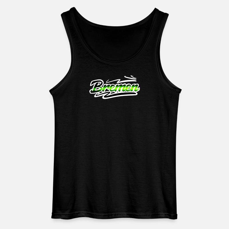 Bremen - Gildan Männer Tank Top - Schwarz