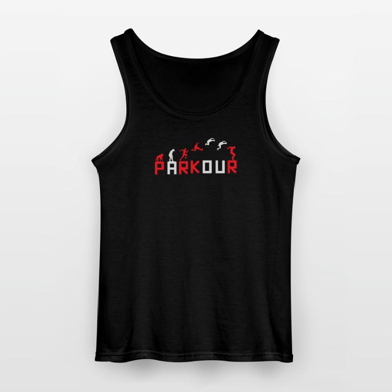 Evolution of Running Sequence Design Gildan Men’s Tank Top