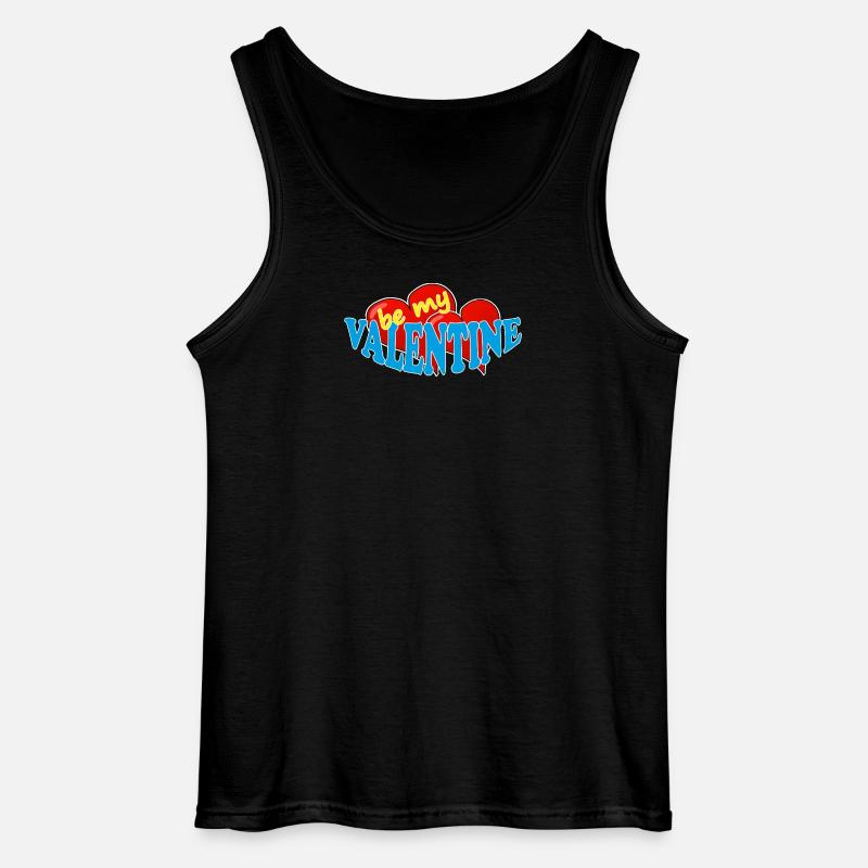 VALENTINE - Gildan Männer Tank Top - Schwarz