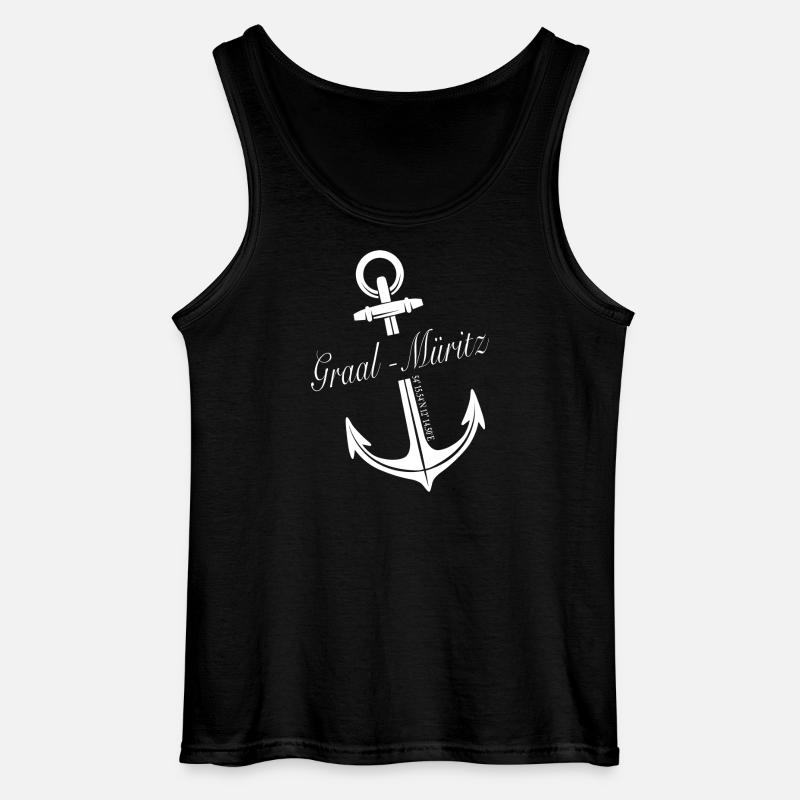 Graal-Müritz - Gildan Männer Tank Top - Schwarz