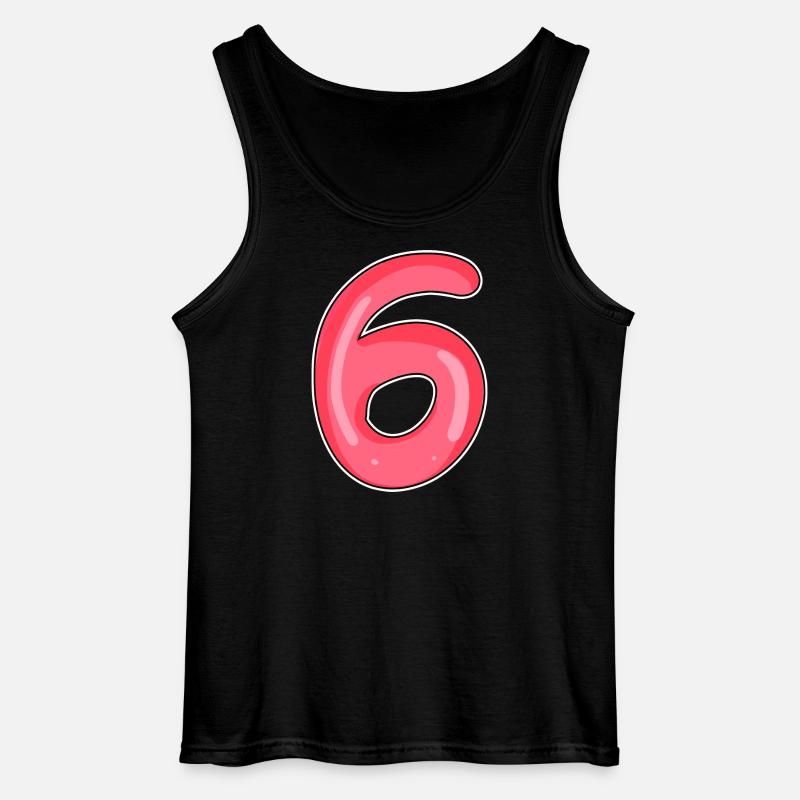 6 - Gildan Männer Tank Top - Schwarz