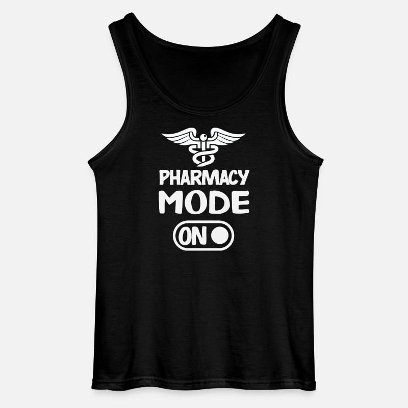 Apotheker Pharmazeutisch-technischer - Gildan Männer Tank Top - Schwarz