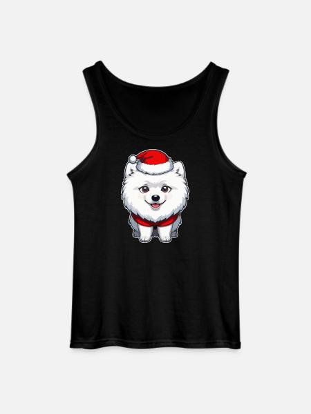 Dog Christmas - Gildan Men’s Tank Top - black