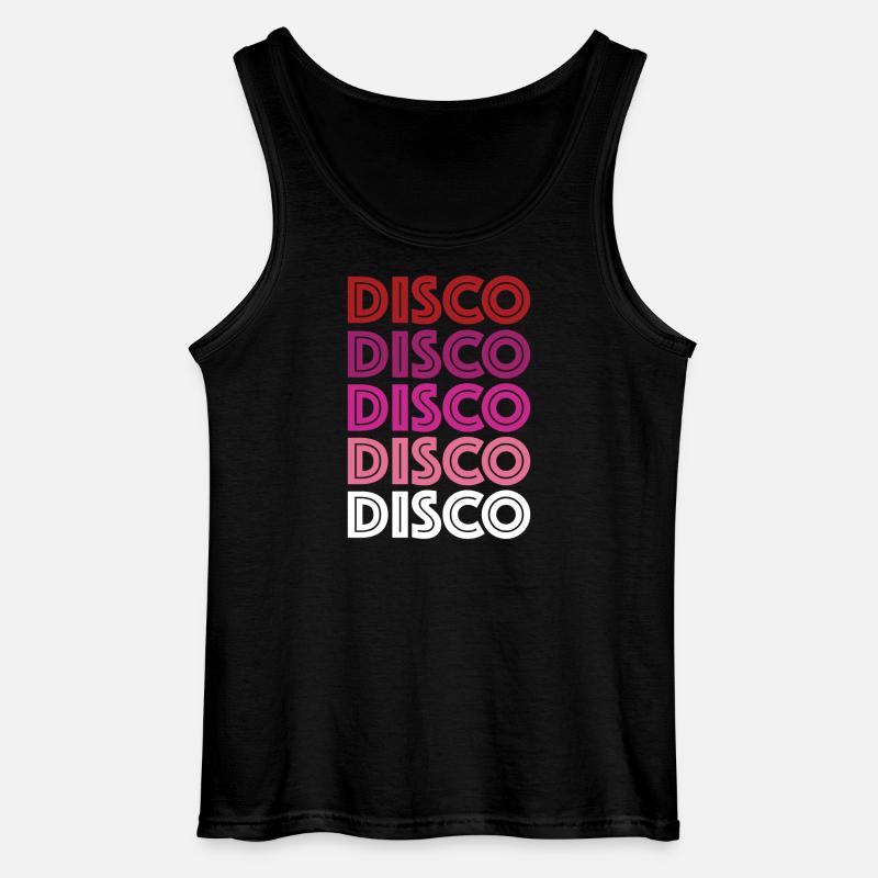 Disco Disco Disco - Gildan Männer Tank Top - Schwarz