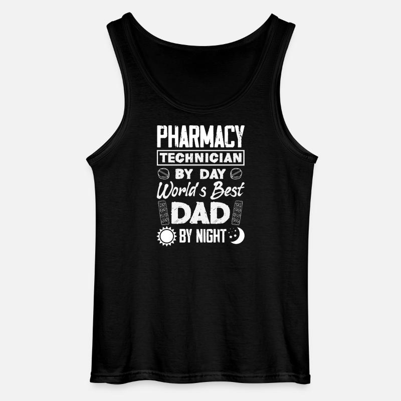 Apotheker Pharmazeutisch-technischer - Gildan Männer Tank Top - Schwarz