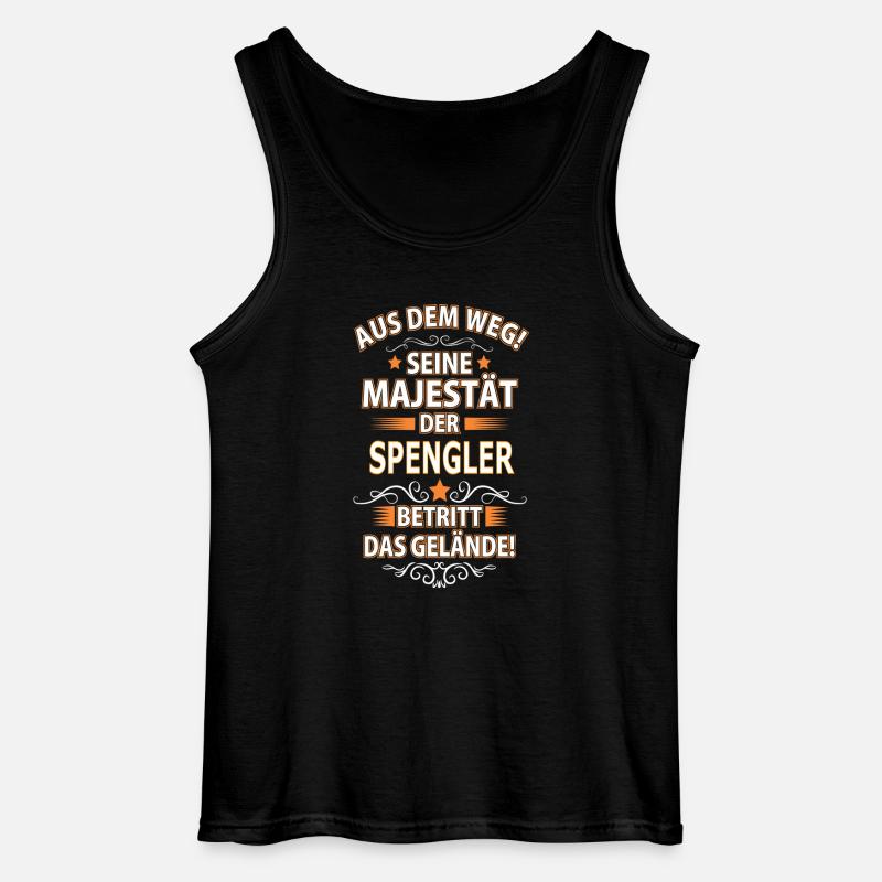 SPENGLER - Gildan Männer Tank Top - Schwarz