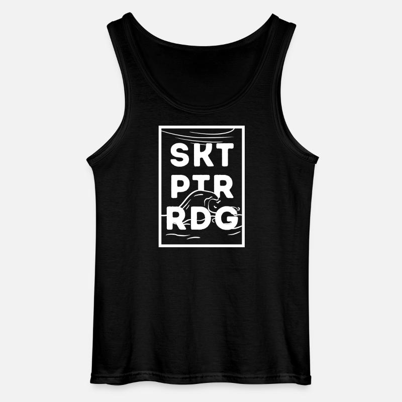 St.Peter-Ording - Gildan Männer Tank Top - Schwarz