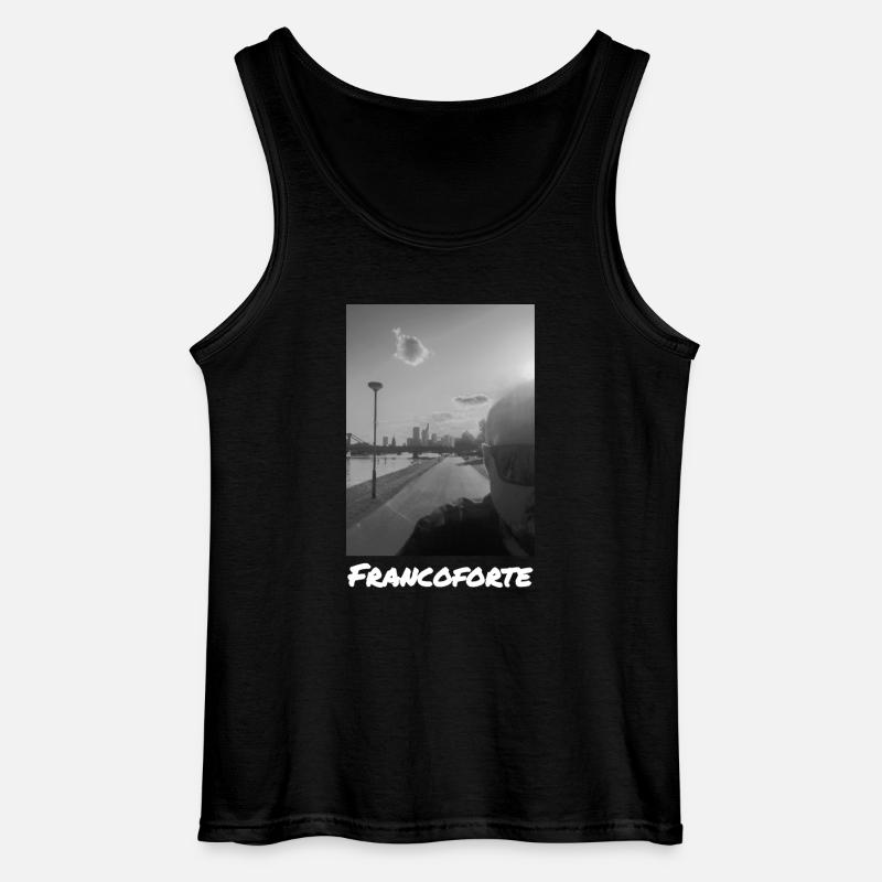 FRANCOFORTE - Gildan Männer Tank Top - Schwarz