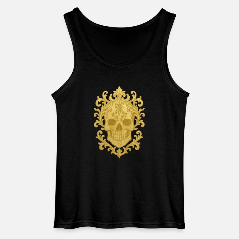 Totenkopf der gut aussieht - Gildan Männer Tank Top - Schwarz