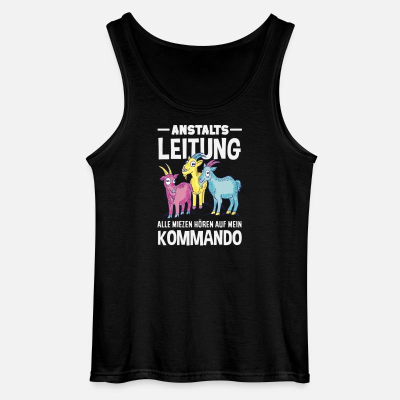 Anstaltsleitung Chef Leitung - Gildan Männer Tank Top - Schwarz