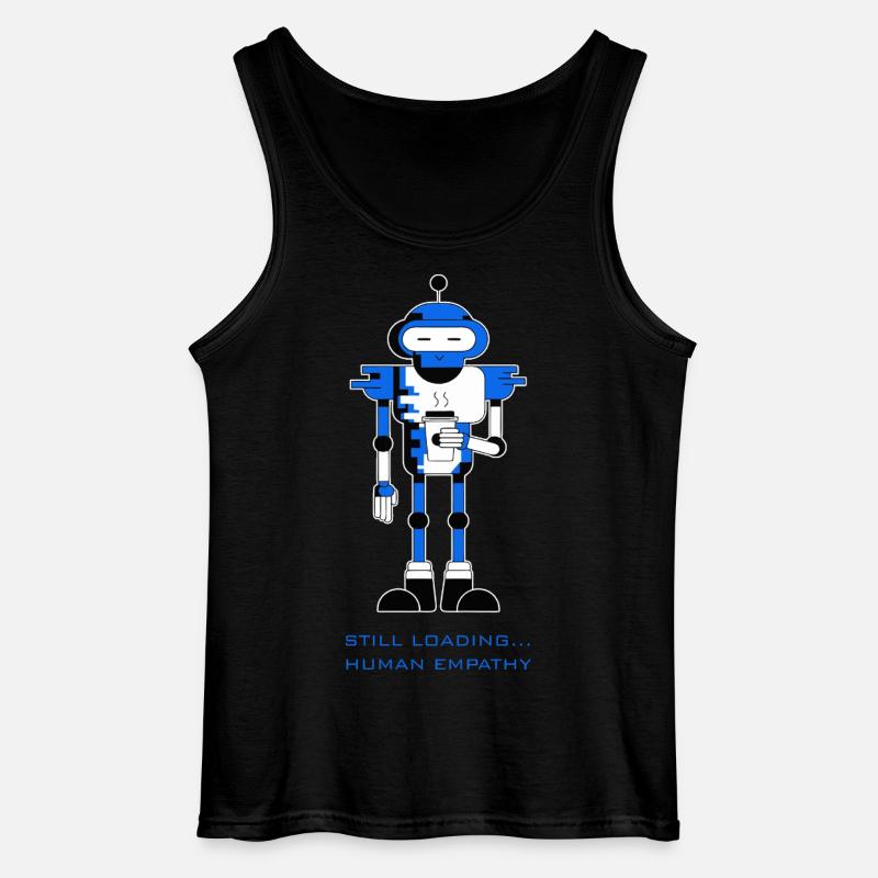Still loading... Human Empathy - Gildan Men’s Tank Top - black