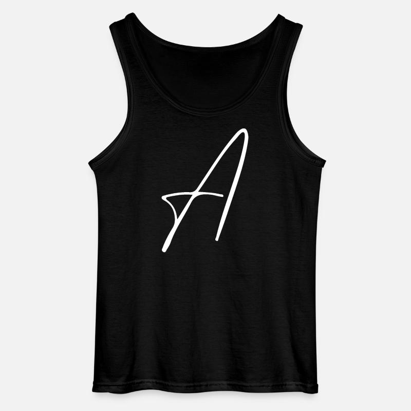 A - Gildan Männer Tank Top - Schwarz