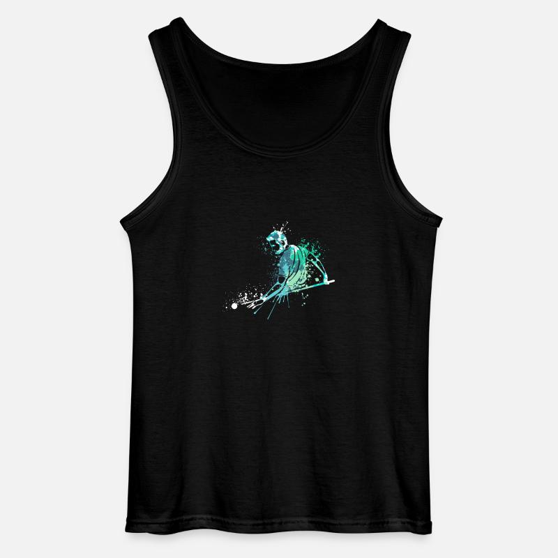 Cool splash pool billiards player - Gildan Männer Tank Top - Schwarz