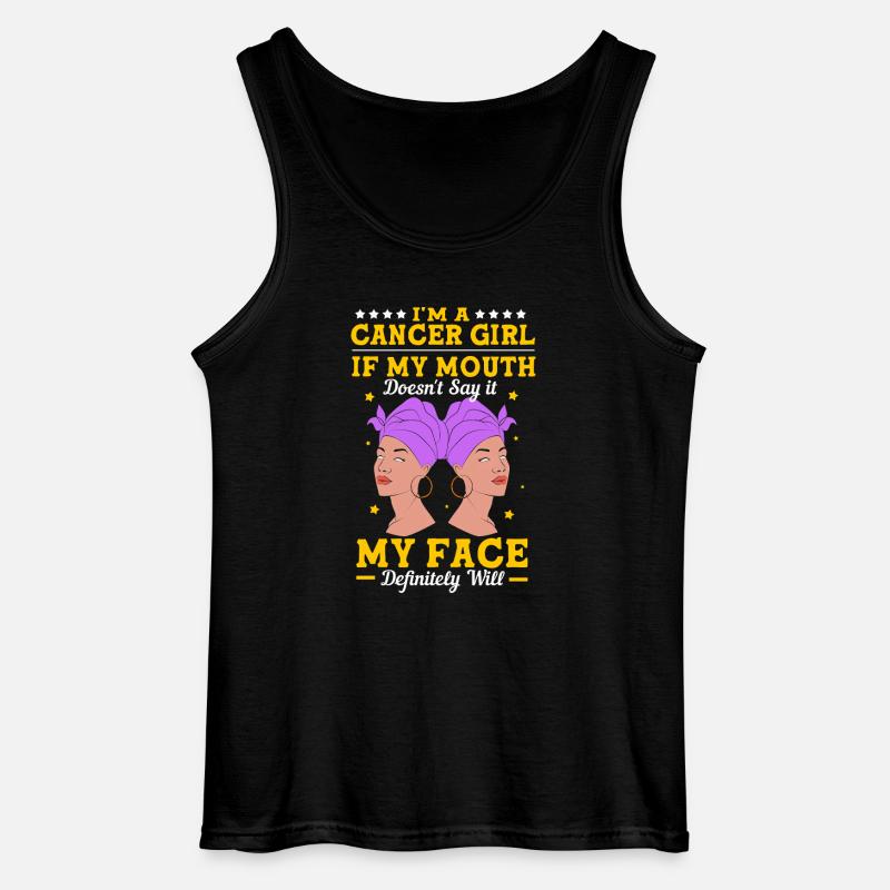 Sternzeichen Krebs - Gildan Männer Tank Top - Schwarz