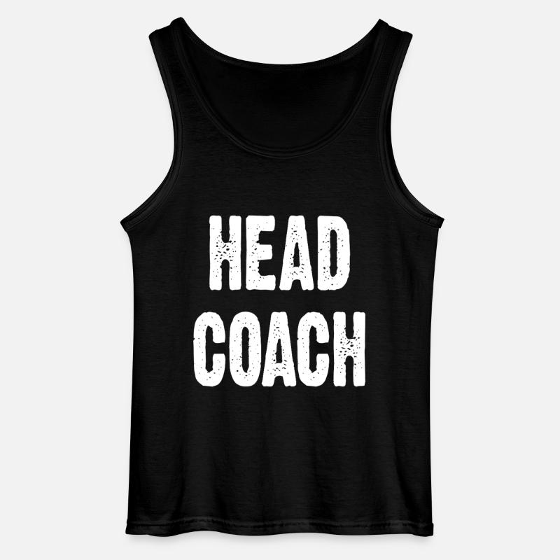Head Coach - Gildan Männer Tank Top - Schwarz