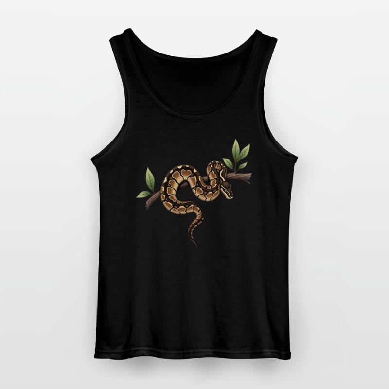 Roi Python Serpents Amoureux Terrarium Python Débardeur Gildan Homme