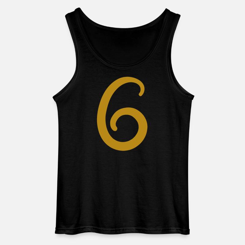 6 - Gildan Männer Tank Top - Schwarz