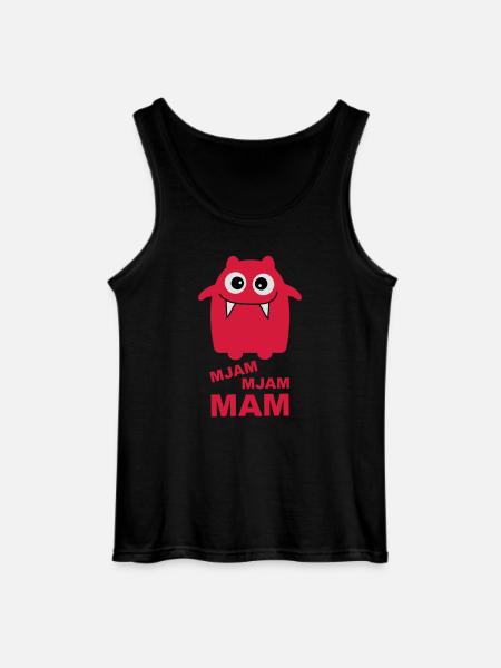 Mjam, Mjam, Mam - Gildan Men’s Tank Top - black