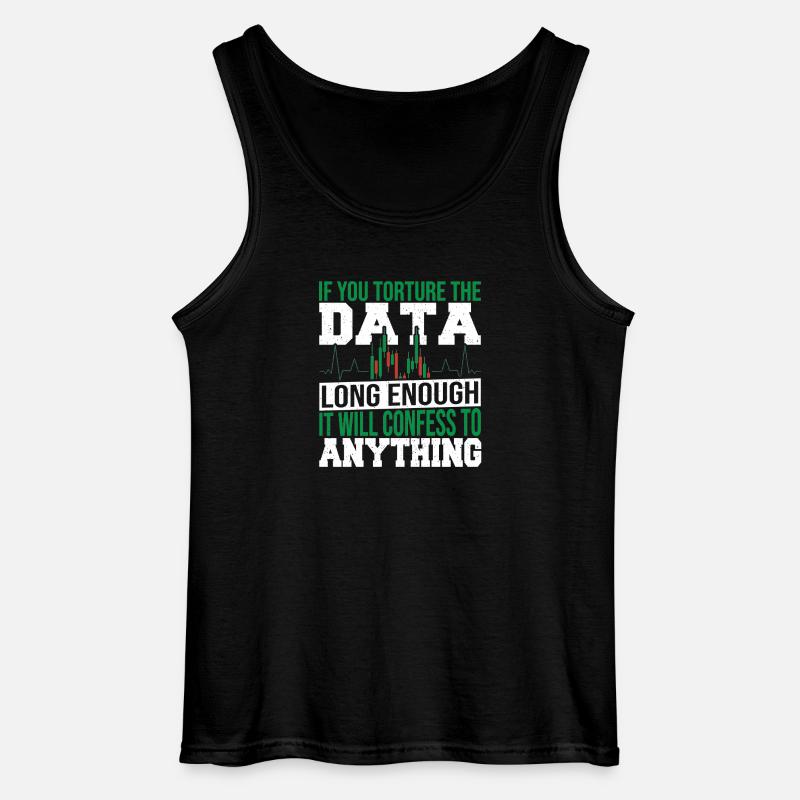 Datenanalyse Datenintegration Datenwissenschaft - Gildan Männer Tank Top - Schwarz