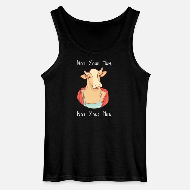 Nicht deine Mutter, nicht deine Milch - Gildan Männer Tank Top - Schwarz