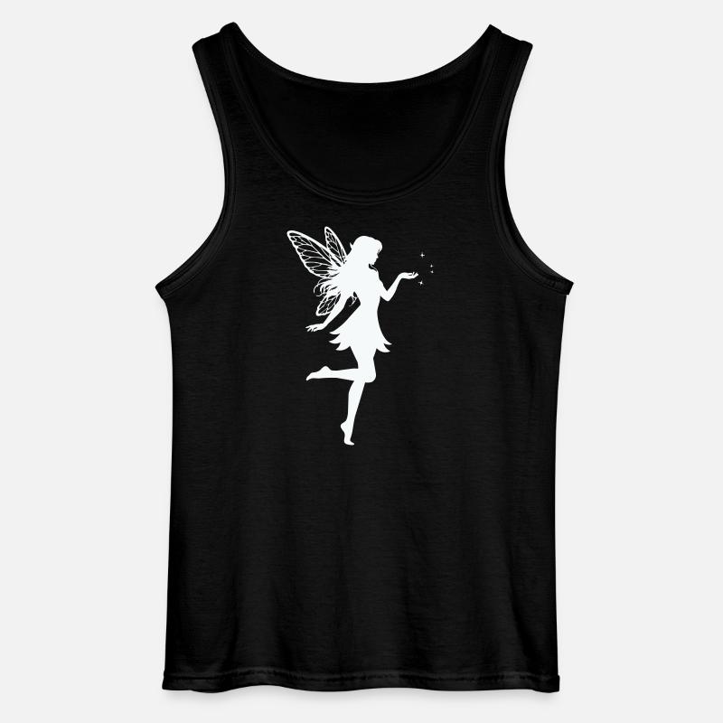 Fee Elfe  - Gildan Männer Tank Top - Schwarz