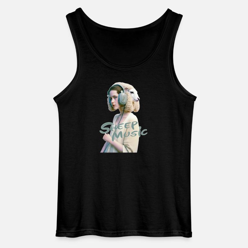 Anthropomorph 10 Tippfehler - Gildan Männer Tank Top - Schwarz