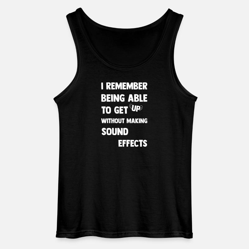 I make sound effects - Gildan Männer Tank Top - Schwarz