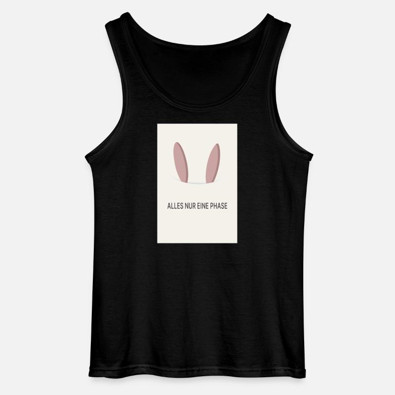 Alles nur eine Phase - Gildan Männer Tank Top - Schwarz