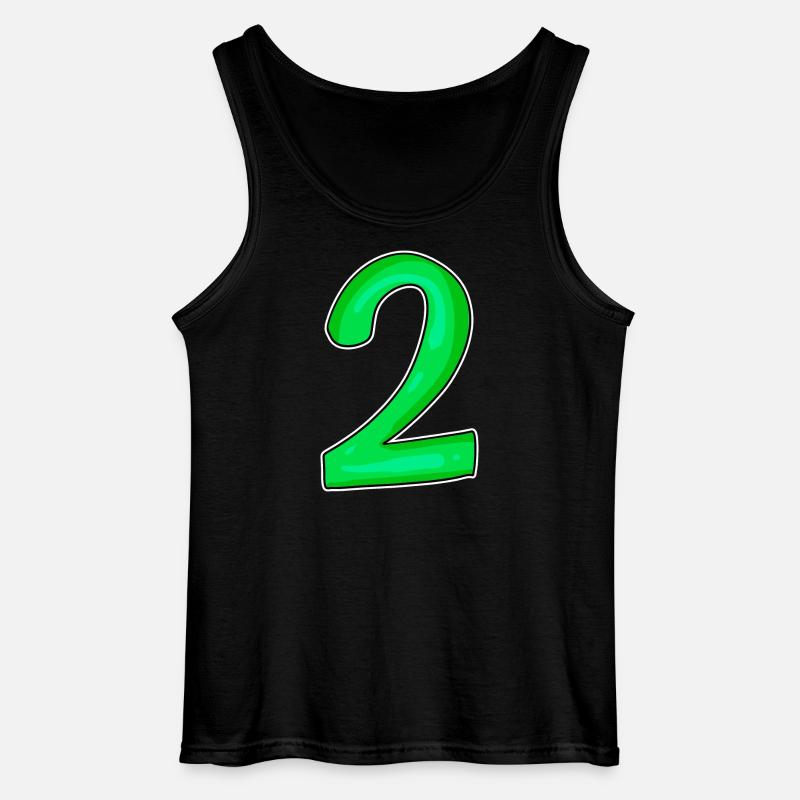 2 - Gildan Männer Tank Top - Schwarz