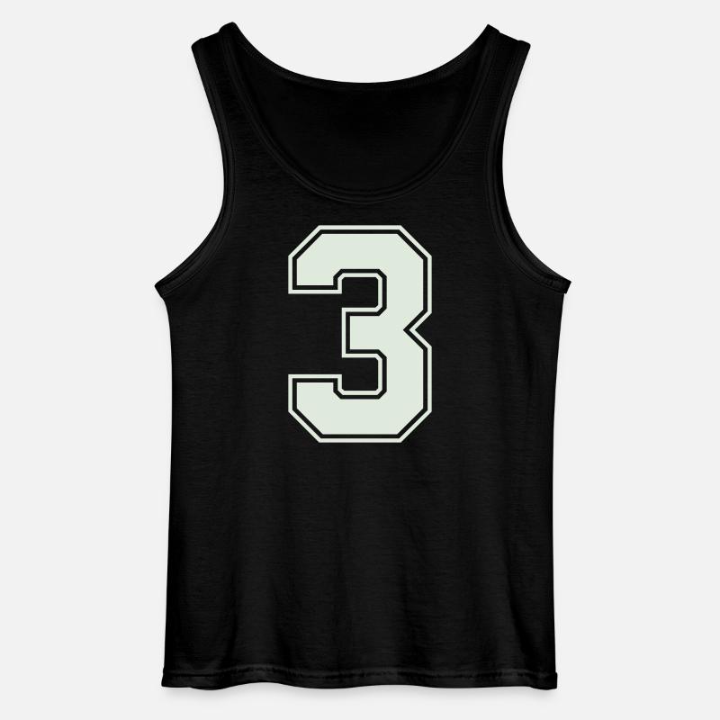 3 - Gildan Männer Tank Top - Schwarz