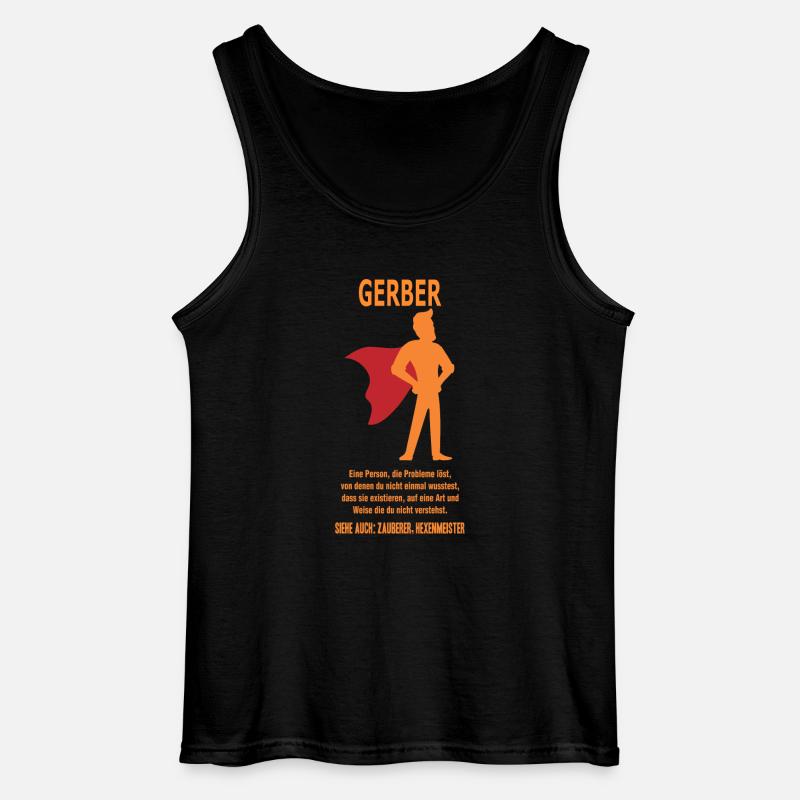 GERBER - Gildan Männer Tank Top - Schwarz